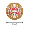 Christmas Gift Tags,100 PCS Tags for Christmas Thanksgiving Holiday Decoration Kraft Paper Labels with 30M Jute Twine String (Christmas Tags Mixed) - JijaCraft