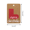 Christmas Gift Tags,100 PCS Tags for Christmas Thanksgiving Holiday Decoration Kraft Paper Labels with 30M Jute Twine String (Christmas Tags Mixed) - JijaCraft