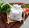 20 PCS Chic Cotton Burlap Drawstring Pouches 9*12CM Gift Bags Wedding Party Favor Jewelry Bags - JijaCraft