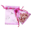 100PCS 9X12CM Drawstring Organza Jewelry Favor Pouches Wedding Party Festival Gift Bags - JijaCraft
