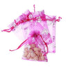 100PCS 9X12CM Drawstring Organza Jewelry Favor Pouches Wedding Party Festival Gift Bags - JijaCraft