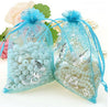 100PCS 9X12CM Drawstring Organza Jewelry Favor Pouches Wedding Party Festival Gift Bags - JijaCraft
