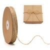 jijAcraft 2MM Jute Twine - 328Ft Natural Brown Jute String, 3-Ply Thin String for Gardening, Craft Twine for DIY Crafts, Gift Wrapping, Crochet Kitting, Macrame Decor