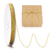 jijAcraft 110Yards Decorative Metallic String - 1.5MM Gold Gift Wrapping String, Glitter Craft Cord for Christmas Decor, DIY Craft, Party Favors - JiJaCraft.com