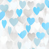jijAcraft Heart Garland Blue Bachelorette Party Decorations – 52FT Light Blue and Silver Streamers, Baby Boy Shower Garland for Party Decor, Bridal Shower, Birthday, Engagement, Wedding Decor - JiJaCraft.com