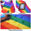 jijAcraft Progress Pride Flag Banner Decorations, LGBTQ+ Flags Garland, Pre-Strung Gay Pride Bunting with Rainbow, Gay Bunting for Pride Month Party, Home, School  Community Event Decor 38 Flags