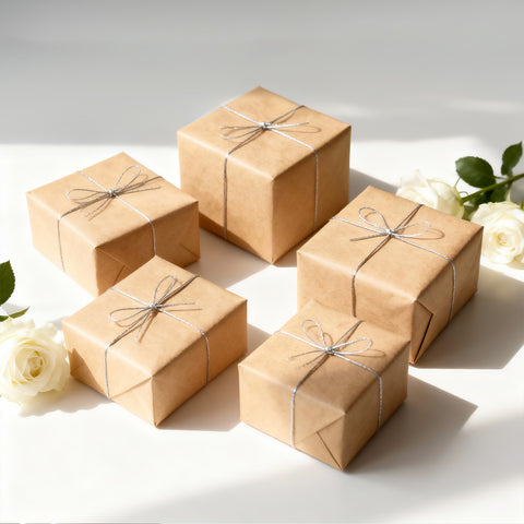 jijAcraft 110Yards Decorative Metallic String - 1.5MM Silver Gift Wrapping String, Glitter Silver Craft Cord for Christmas Decor, DIY Craft, Party Favors