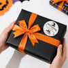 jijAcraft 60Pcs Halloween Stickers - 2Inch Round Witching You a Happy Halloween Trick or Treat Name Labels Stickers for Envelopes, Goodie Bags, Gift Wrapping