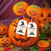 jijAcraft Halloween Tags with String - 50Pcs Witch Goodie Bags Tag, 3.3x2.1Inch Witching You A Happy Halloween Name Labels Tags for Candy Bags, Gift Wrapping, DIY Crafts, Trick or Treat - JiJaCraft.com