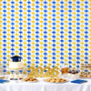 jijAcraft 2 Pack Blue Gold Graduation Cap Tinsel Foil Fringe Curtain, Graduation Party Decorations with String, Congrats Grad Streamers for Graduation Photo Booth Class of 2026 Prom School Home Decor