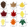 JijAcraft Thanksgiving Tags ,Fall Maple Leaves Gift Tags with Organza Ribbons,180 Pcs 9 Styles Fall Wedding Party Favors Tags,Christmas Paper Gift Tags with String - JijaCraft