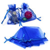 100 PCS 7CM X9 CM (2.8X3.5") Drawstring Organza Gift Bags Jewelry Pouches - JijaCraft