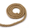 8MM 10M Natural Strong Jute Twine String Thick Hemp Rope Craft Twine for DIY & Arts Crafts, Christmas Gift Packing, Gardening and Floristry, Garden Bundling - JijaCraft