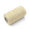 100 M/328 Feet Durable Cotton Bakers Twine String,Perfect for Tags Tie, Homemade Art, DIY Craft, Gardening Application - JijaCraft