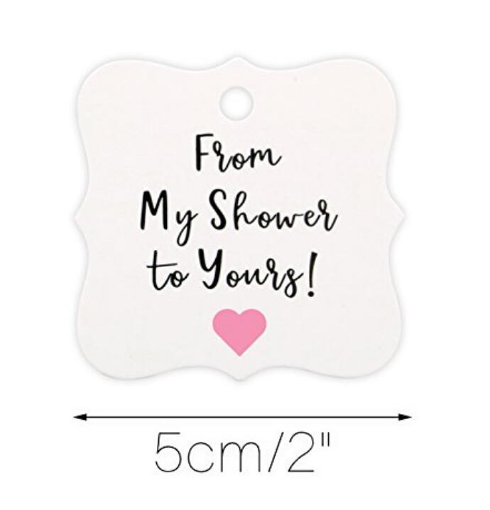 from My Shower to Yours Tags,100PCS Baby or Bride Shower Favor Tags,Kr – JiJaCraft.com from-my-shower-to-yours-tags-100pcs-baby-or-bride-shower-favor-tags-kr-jijacraft-com