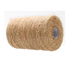 200M 2 Ply Jute Twine Natural Durable Packing Jute String Thick Hemp Rope Crafts Gift Twine(1 mm) - JijaCraft