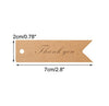 Kraft Paper Gift Tags, 100PCS Wedding Tags,Bonbonniere Favor Gift Tag with Jute Twine 30 Meters for DIY Crafts & Price Tags - JijaCraft