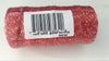 100 M Red and Gold String,Red Christmas Cotton Twine - JijaCraft