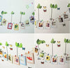 100 Pcs Mini Colored Natural Wooden Clothespins Photo Paper Peg Wooden Mini Clips Craft Pegs with 30M Jute Twine - JijaCraft