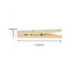 100 Pcs 7.2 CM Jumbo Wooden Clothespins Large Clothespins Photo Paper Pegs Craft Wood Photo Clips - JijaCraft