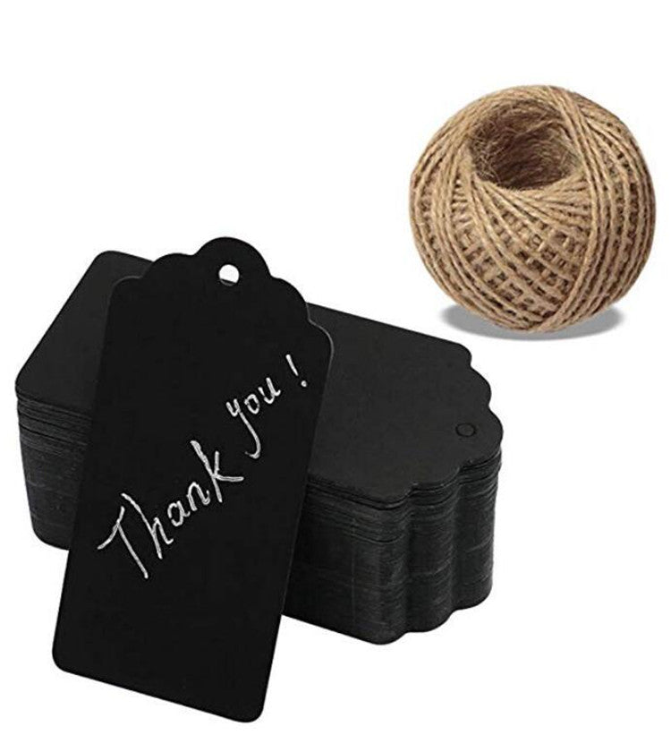 100 KRAFT HANG TAGS Jute Twine, Thank You Tags, Gift Tags, Favor Tags,  Product Tag, Kraft Paper, Jewelry Tags -  UK