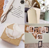 100 Pcs 3.5 cm Natural Wooden Clothespins with Spring Photo Paper Peg Wooden Mini Clips Craft Pegs with 328 Feet Natural Jute Twine for Arts & Crafts DIY Decorations - JijaCraft