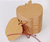 Apple Kraft Gift Tags 100 PCS Wedding Party Favor Tags with 100 Feet Natural Jute Twine - JijaCraft