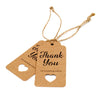 Thank You for Celebrating with Us Personalized Paper Gift Tags,100 PCS Kraft Paper Tags Price Tags with 100 Feet Natural Jute Twine - JijaCraft